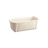 Emile Henry NATURAL Ceramiczna Forma Prostokątna Keksówka 24 cm Kremowa