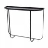 Bloomingville HARPER Konsola Metalowa 100 cm  / Czarna