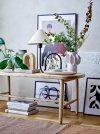 Bloomingville MAJSA Podstawka - Taca Marmurowa 38 cm / Brązowa