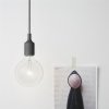 Muuto E27 Lampa Wisząca Żarówka LED / Granatowa - Midnight Blue