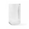 Lyngby Porcelain LYNGBY Wazon Szklany 25 cm Transparentny