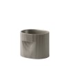 Muuto RIDGE Ceramiczna Doniczka do Kwiatów 15 cm / Taupe