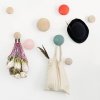 Muuto DOTS Wieszak Drewniany S - 9 cm Szary