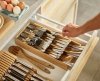 Joseph Joseph DRAWER Duży Organizer na Sztućće - Wkład do Szuflady / Drewniany