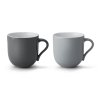 Stelton EMMA Kubek 380 ml / Zestaw 2 Szarych Kubków