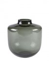 Villa Collection SCANDI Szklany Wazon do Kwiatów 15 cm / Szary