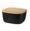 RIG-TIG by Stelton BOX-IT Mały Chlebak z Deską Bambusową / Czarny