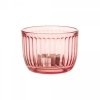 Iittala RAAMI Świecznik Tealight / Różowy