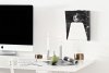 NUR Design Studio CURVE Uchwyt Ścienny na Gazety, Dokumenty - Biały
