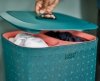 Joseph Joseph TOTA Pojemnik Dwukomorowy - Kosz na Pranie 60 l / Zielony