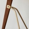 Audo UMANOFF Stolik Okrągły 60 cm z Drewna Orzechowego