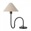 Bloomingville EMALINE Lampa Stołowa / Czarna