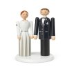 Kay Bojesen GROOM Ślubna Figurka Drewniana 12 cm na Tort Weselny / Pan Młody
