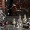 Holmegaard CHRISTMAS Świąteczna Choinka Dekoracyjna 13,5 cm Złota