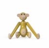 Kay Bojesen MONKEY Małpka Drewniana Mini - Żółta / Edycja Limitowana