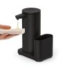 simplehuman SENSOR Bezdotykowy Automatyczny Dozownik Mydła lub Płynu z Pojemnikiem na Gąbkę / Czarny