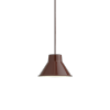 Muuto TOP PEDANT Stalowa Lampa Wisząca 21 cm Ciemnoczerwona