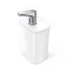 Simplehuman STEEL Stalowy Dozownik do Mydła w Płynie 473 ml / Biały