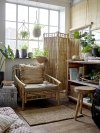 Bloomingville SOLE Fotel Ogrodowy z Siedziskiem / Bambusowy