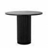 Bloomingville PORTO Okrągły Stół z Drewna Mango 90 cm / Czarny