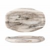 Bloomingville IZUMI Dekoracyjna Taca Marmurowa 20 cm / Odcień Naturalny