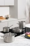 Alessi CONVIVO Garnek Stalowy 2,7 l / Srebrny Matowy