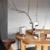 Georg Jensen NENDO Wazon Stalowy 28 cm / Srebrny Polerowany