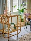 Bloomingville PUCCA Wózek Barowy z Naturalnego Rattanu