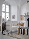 Bloomingville CHESHAM Kanapa - Sofa Tapicerowana / Szara