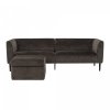 Bloomingville LANNA Kanapa - Sofa Tapicerowana / Brązowa