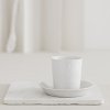 Lyngby THERMODAN Filiżanka Termiczna ze Spodkiem 120 ml Biała