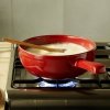 Emile Henry KITCHEN Ceramiczny Zestaw do Fondue / Czerwony