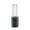 Alessi PLISSE Blender z Butelką do Koktajli ON THE GO / Zielony
