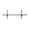Andersen Furniture A-LIGHT Półka Ścienna 90 cm / Ciemny Dąb