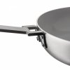 Alessi CONVIVO Patelnia Stalowa 24 cm / Srebrna Matowa