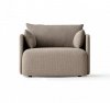 Menu OFFSET Sofa Pojedyncza - Tkanina Kvadrat Odcień Beżowy