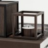 by Lassen KUBUS T Świecznik Tealight - Oksydowana Miedź