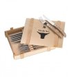 Wmf RANCH Sztućce do Steków / Pizzy - Zestaw 12 sztućców