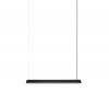 Muuto LINEAR Podłużna Lampa Wisząca 87 cm Czarna