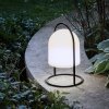 Eva Solo LANTERN Lampka Solarna 43 cm Czarna / Biały Klosz