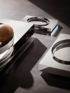 Georg Jensen PENUMBRA Stalowa Misa - Patera Dekoracyjna 30 cm / Srebrna Połysk