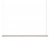 Muuto LINEAR Podłużna Lampa Wisząca 169 cm Szara
