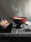 Emile Henry KITCHEN Ceramiczny Zestaw do Fondue / Czarny