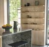 Villa Collection FJORD Miska 15,5 cm 2 Szt. Czarna Metaliczna