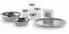 Alessi VENEER Taca Okrągła 42 cm Srebrna