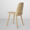 Muuto NERD Krzesło Drewniane - Granatowe Midnight Blue