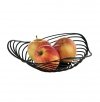 Alessi TRINITY Niski Kosz na Owoce 26 cm Czarny