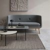 Eva Solo SAVOYE Okrągły Stolik Kawowy 60 cm z Ceramicznym Blatem / Czarny - Blat Czarny