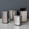 simplehuman LINER POCKET Kosz Pedałowy 55 l - Stal Nierdzewna FPP