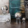 Hoptimist BUMBLE Metalowa Figurka Optymisty XL Chrom
